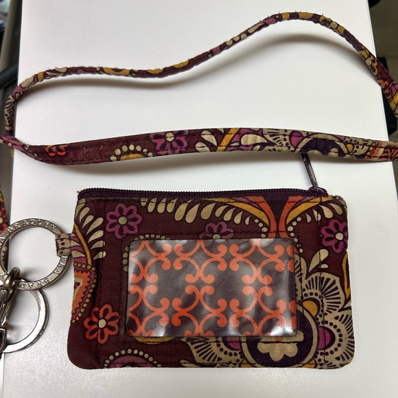 Vera Bradley ID Wallet & Lanyard - Picture 1 of 5